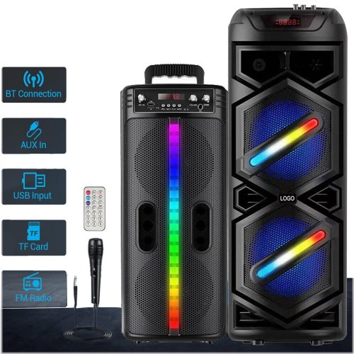 ThunderBeat Dual Subwoofer Bluetooth Speaker