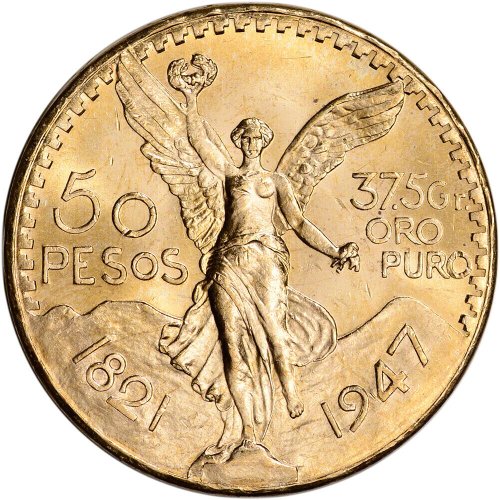 Golden Legacy of Mexico - 1947 Restrike - BU - 1.205