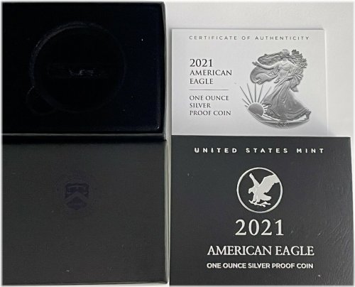 2021 American Eagle Silver Proof Coin Set