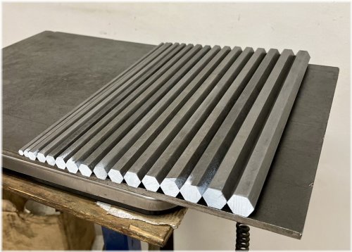 Hexagonal Metal Rod Collection