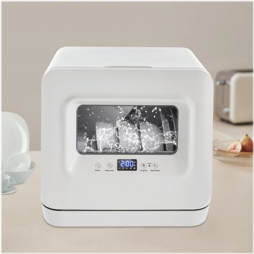 Sleek WashTech Mini Dishwasher