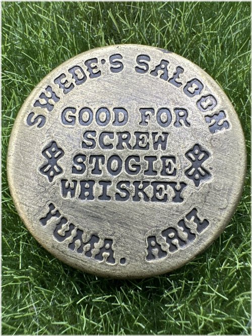 Yuma Saloon Souvenir Token