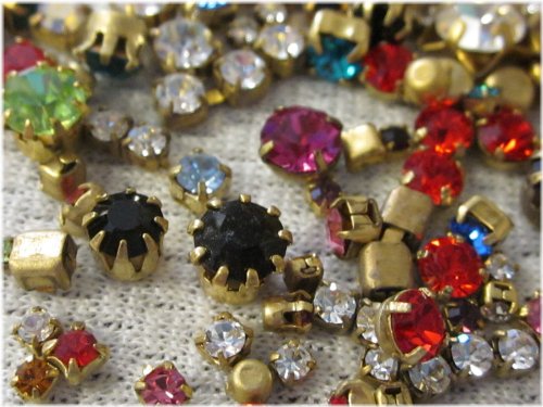 Crystal Sparkle Vintage Jewelry Lot