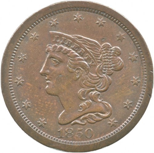 Braided Beauty Half Cent