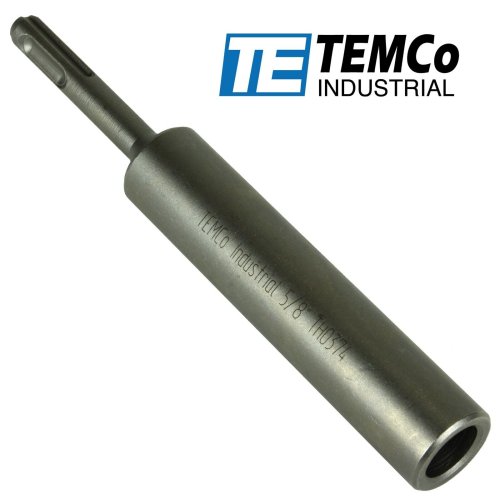 TEMCo Industrial - Ground Rod Driver with 5/8" Bore and SDS PLUS