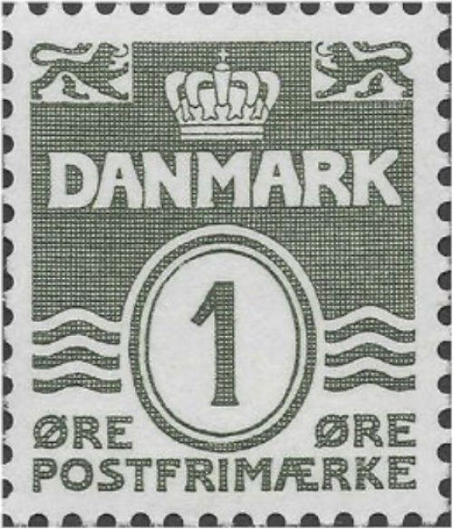 Wavy Lines Definitives from Denmark and Faroe Islands