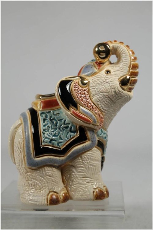 Jaipur Elephant Family Figurine