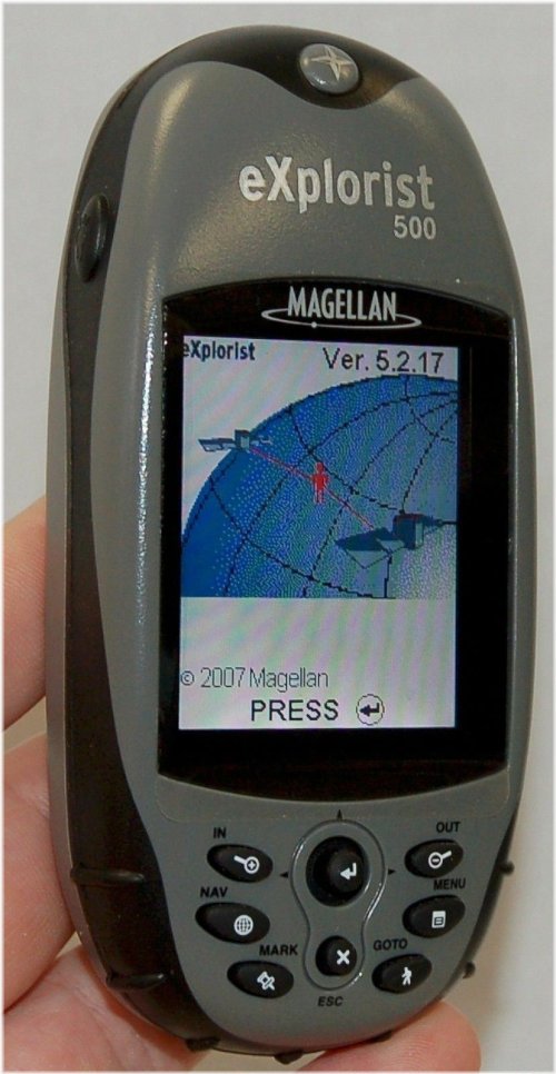 Trailblazer GPS Navigator: Waterproof Handheld Device with Geocache and Topo Features