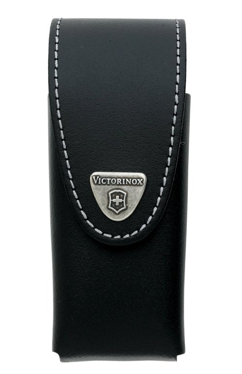 Black Leather SwissTool Belt Pouch