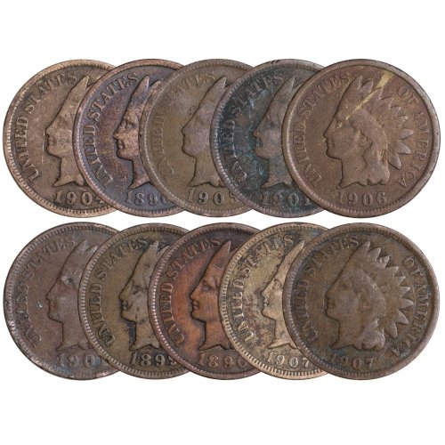 Vintage American Copper Coins