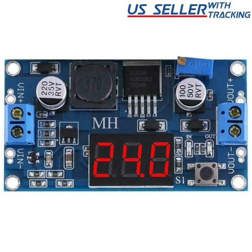 BoostVolt DC Converter with Voltage Display