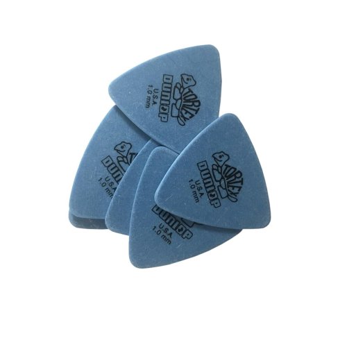 Blue Triangle Picks by Dunlop - Pack of 6