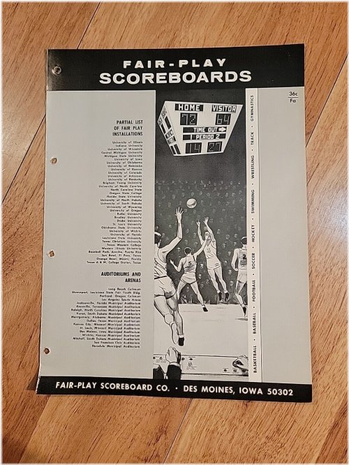 Retro Scoreboard Memorabilia Collection