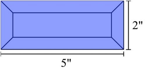 Blue Beveled Glass Collection