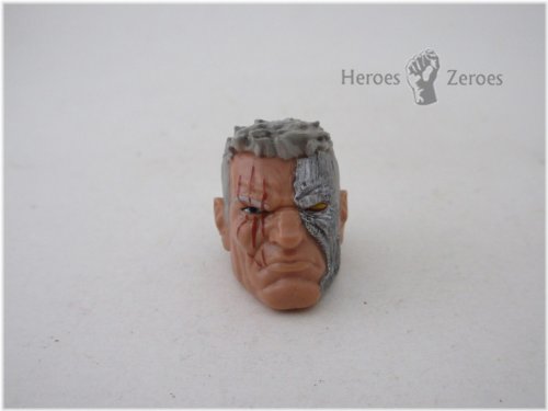 Titanium Cyborg Head Component