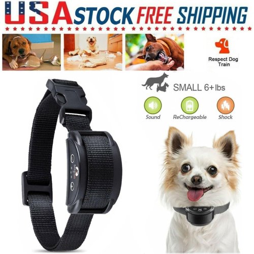 SilentPaws - Rechargeable Bark Training Collar for Dogs