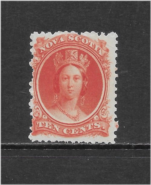 Maritime Heritage Stamp - Queen Victoria's 10c Vermilion Issue