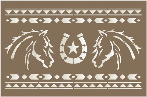 Joanie's Equine Art Stencil Set