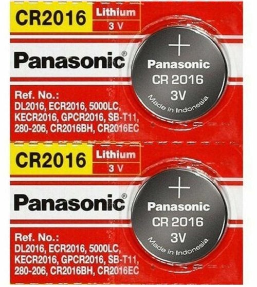 EcoCharge Long-Lasting Lithium Button Batteries