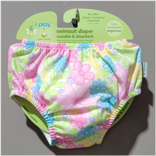 Floral Splash Reusable Swim Diaper