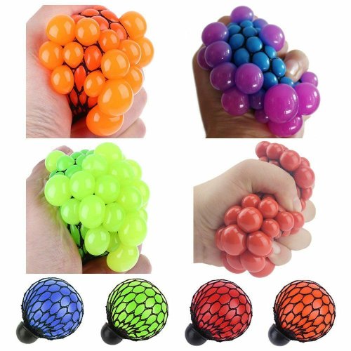 Grape Sensory Mesh Stress Balls