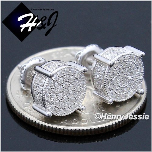Silver Frost Stud Earring