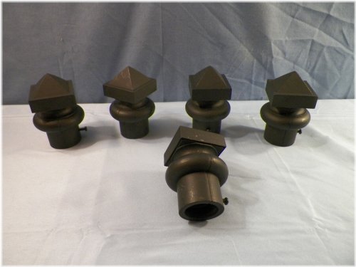 Vintage Iron Fence Ornaments