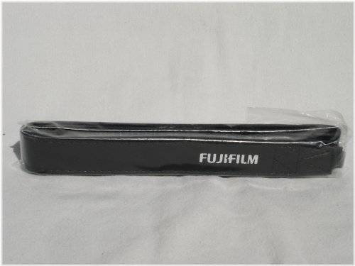 Vintage Black Leather Camera Strap