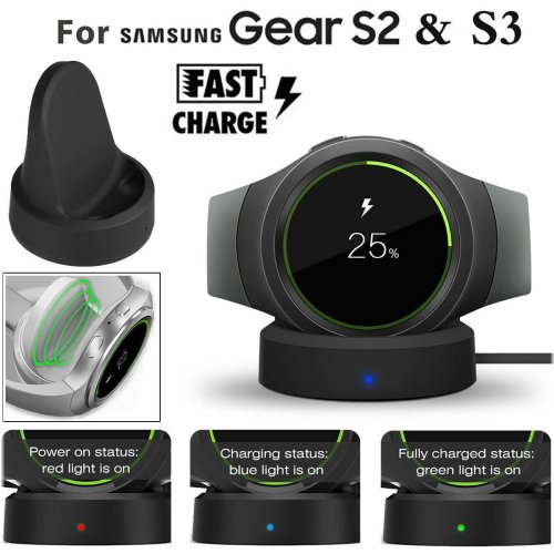 Wireless Cradle Charger for Samsung Gear S2 and S3