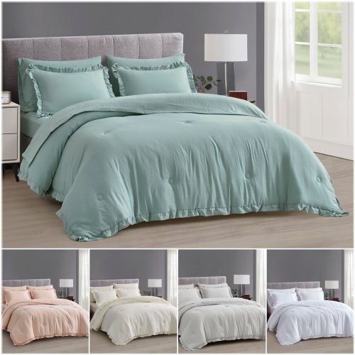 Eleanora Ruffle Comforter Set