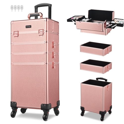 Mobile Beauty Station: Your All-in-One Makeup and Nail Organizer