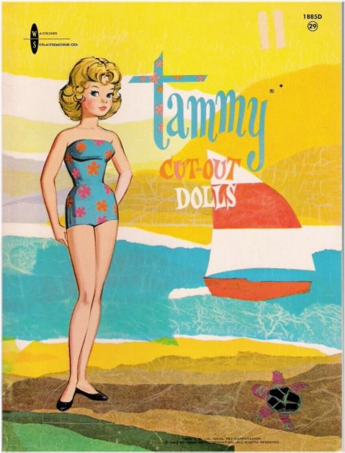 TAMMY's Timeless Paper Wardrobe: A Nostalgic Collection of Vintage Doll Accessories