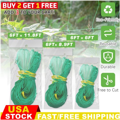 Green Vine Mesh Support