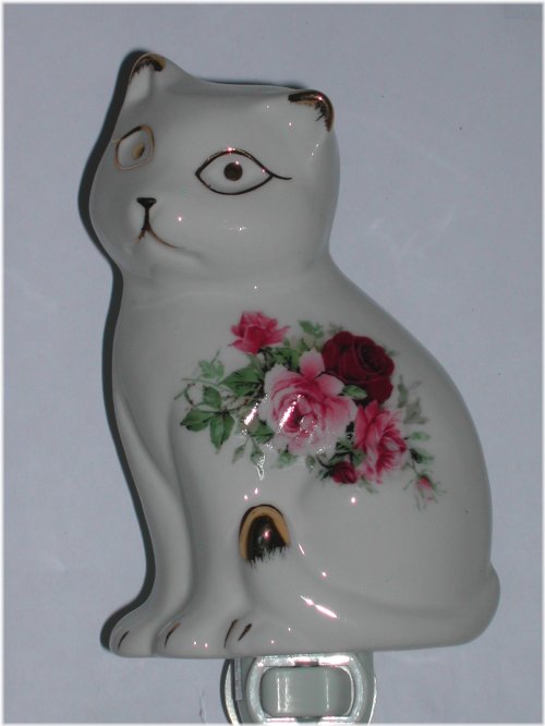 Whisker Glow Porcelain Night Light