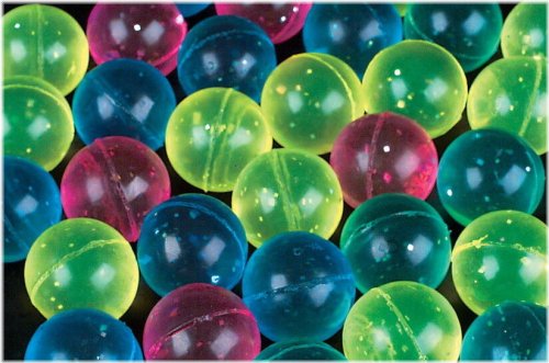 Sparkling Bouncy Balls - Set of 100