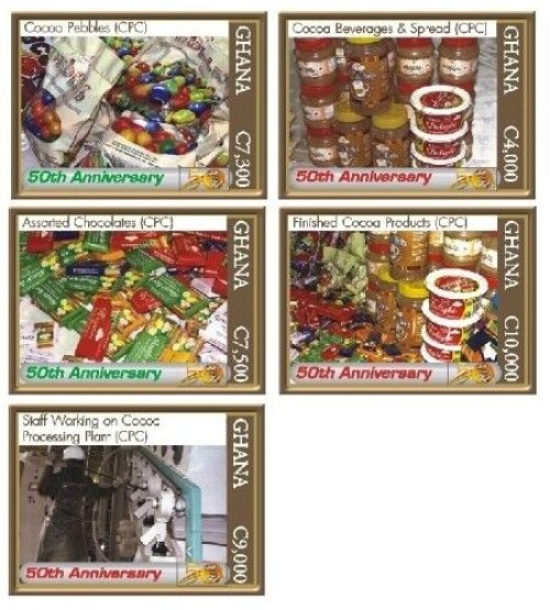 Cocoa Delights Stamp Collection