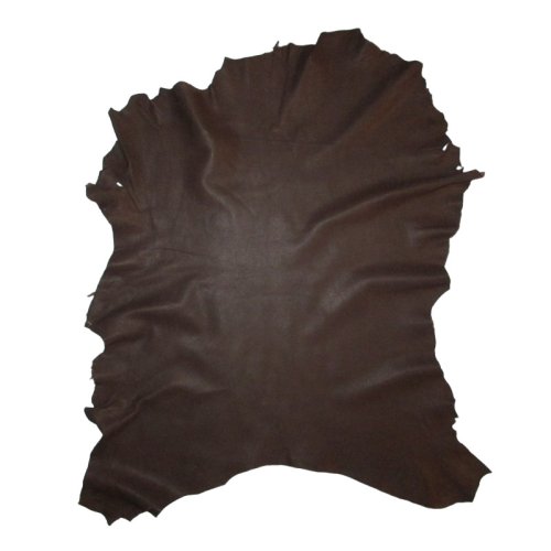 Bitter Chocolate Kidskin Leather Hide