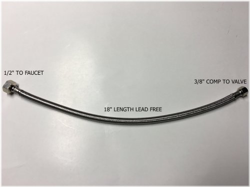 Stainless Steel Braided Faucet Supply Line