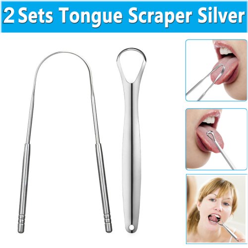FreshScrape Stainless Tongue Cleaner
