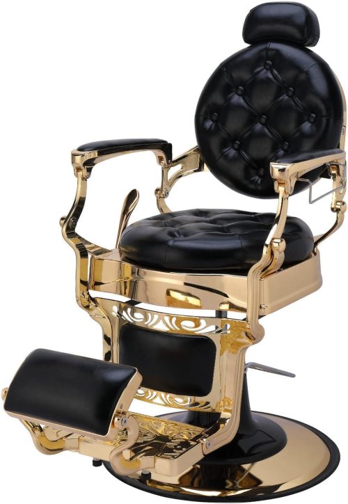 Elegant Vintage Hydraulic Salon Chair