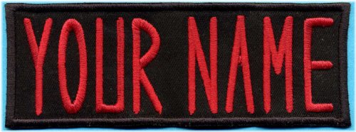 Ghostbusters Personalized Name Patch