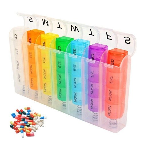 7-Day Pop-Up Pill Organizer