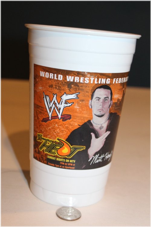 WWF Hardy Boyz and Lita Collectible Slurpee Cup