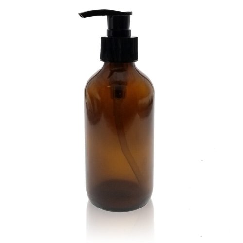 Glass Pump Bottles for Massage Oils and Lotions