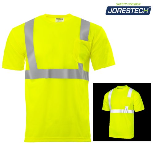Lime Reflective Safety Shirt