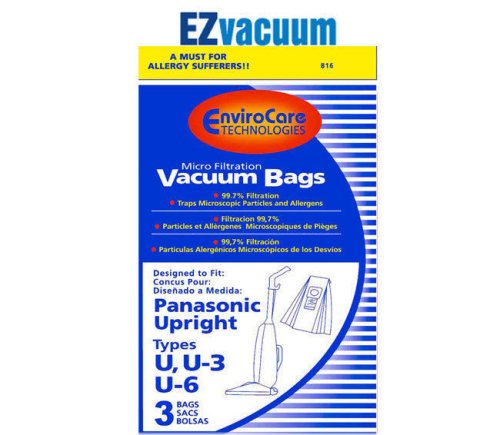 Micro Filtration Vacuum Cleaner Bags by Panasonic