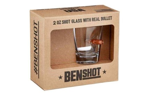 Bulletproof Bullet Shot Glass