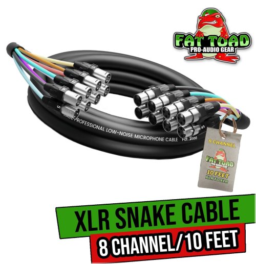 OctoLink XLR Cable Set by FAT TOAD