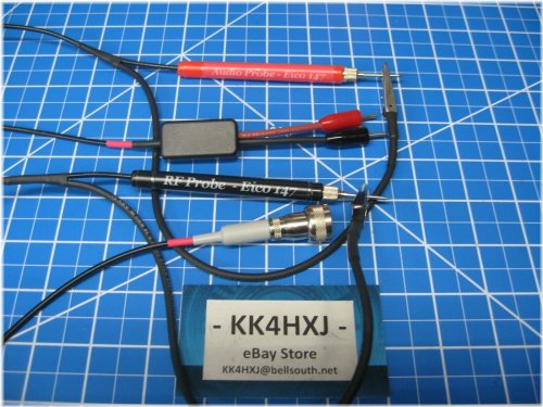 Custom RF & Audio Probe Set for Eico 147/147A & 145A Signal Tracer - Assembled