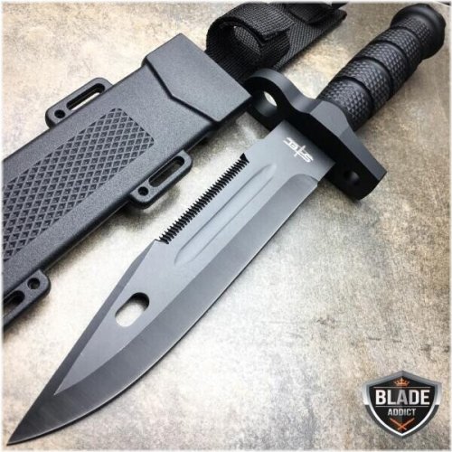 Midnight Hunter Bowie Knife